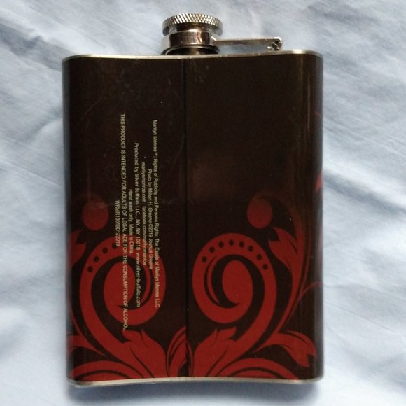 Marilyn Monroe Stainless Steel Flask - Picture 2 of 5